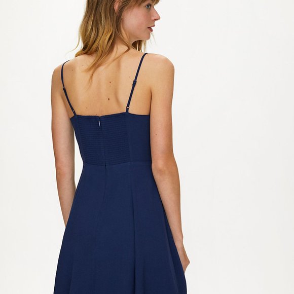 NWT ๐ Sunday Best Flirt Mini Navy Dress - Picture 2 of 8